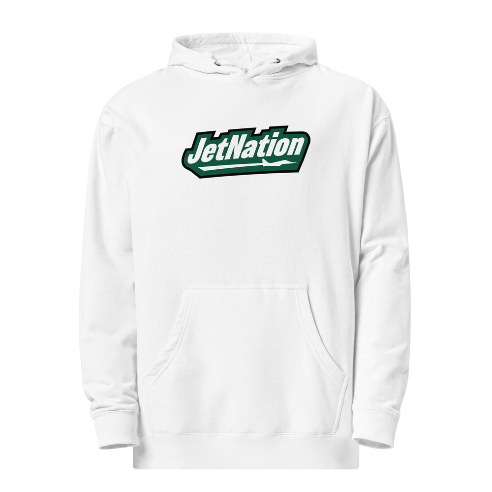 Classic Unisex midweight hoodie (White)