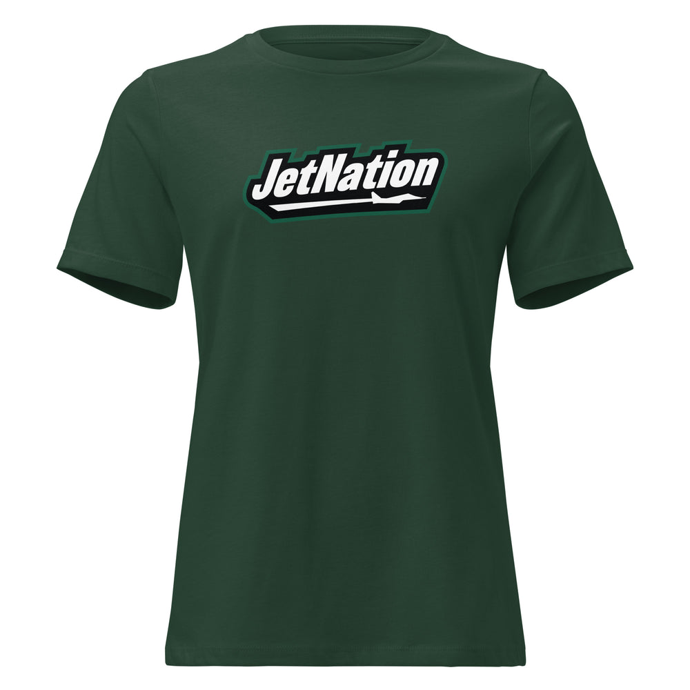 Women's Relaxed T-Shirt (Green)